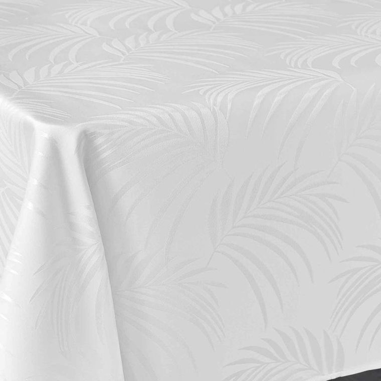 Douceur d'intérieur, żakardowy obrus prostokątny, Plumette, 140-240 cm