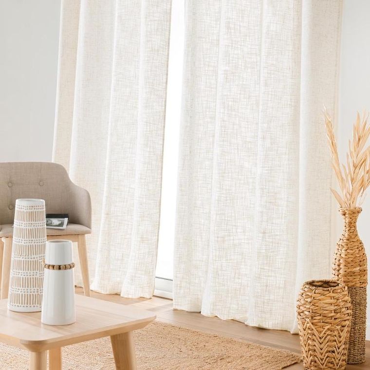 Douceur d'intérieur, zasłona na przelotkach, efekt lnu, Ilin, 140-260 cm