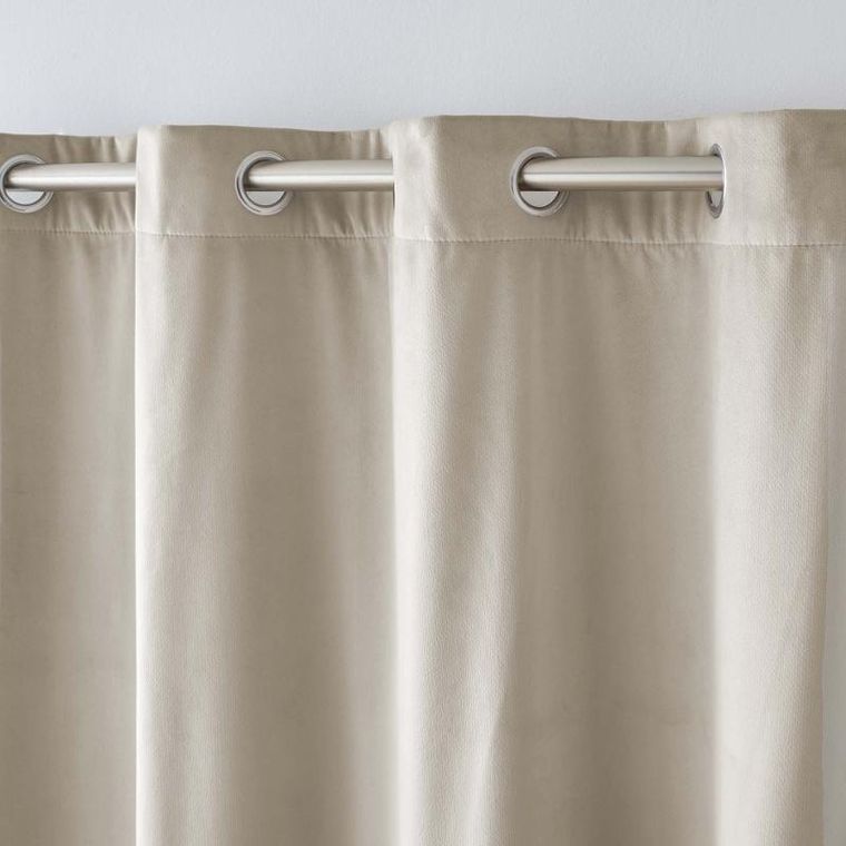 Douceur d'intérieur, zasłona termiczna na przelotkach, velvet, warstwa podwójnego polaru z mikrofibry, 140-260 cm