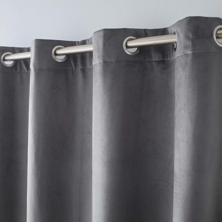 Douceur d'intérieur, zasłona termiczna na przelotkach, velvet, warstwa podwójnego polaru z mikrofibry, 140-260 cm