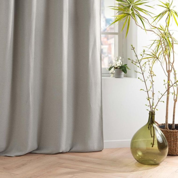 Douceur d'intérieur, zasłona zaciemniająca, Blacke, na przelotkach, 135-240 cm