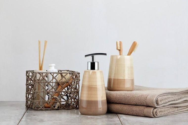 Dozownik do mydła w płynie, Pottery, sand