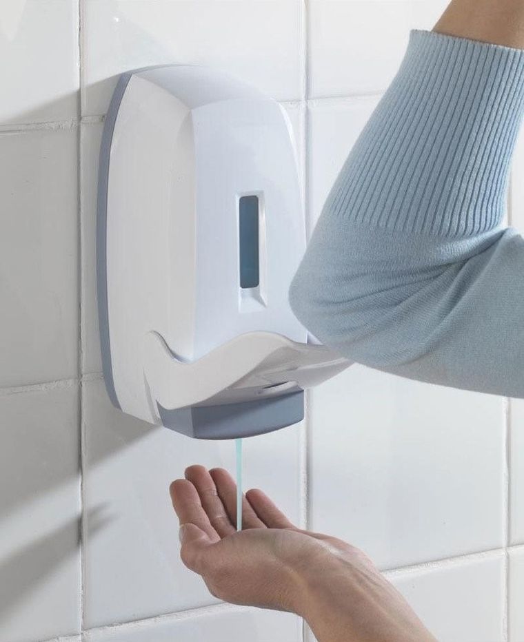 Dozownik łokciowy na środki dezynfekcyjne, Ascoli