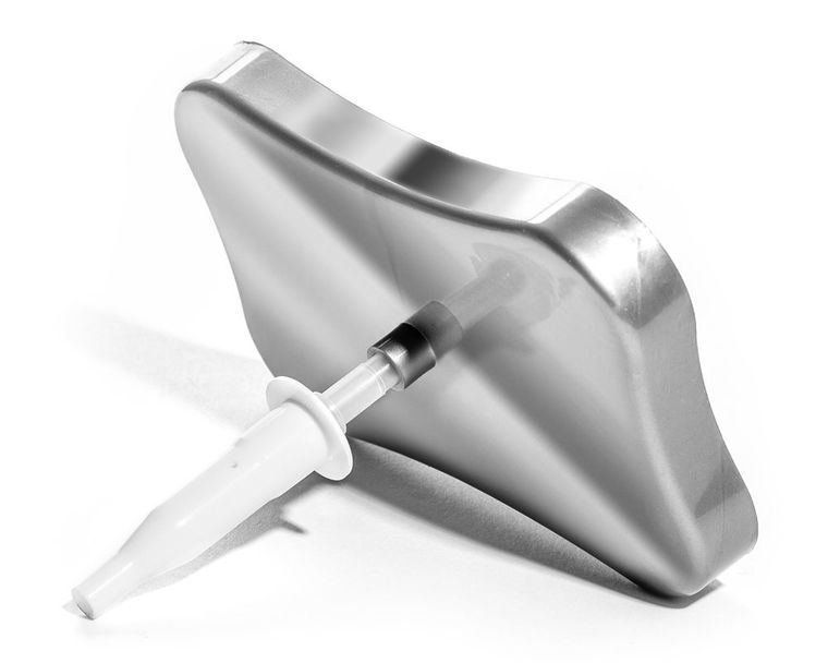 Dozownik płynu do naczyń z gąbką, przeźroczysty