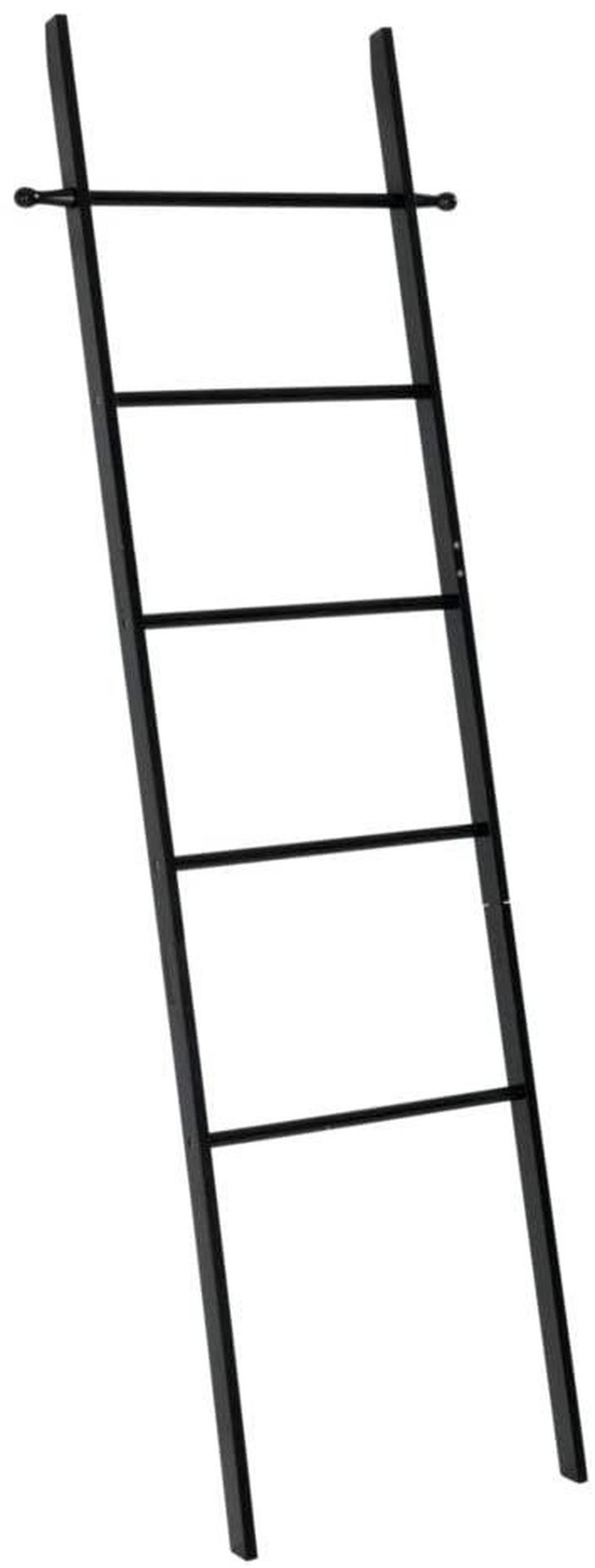 Drabina łazienkowa, Suri Bamboo, czarna