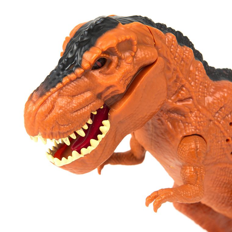 Dragon I, Mighty Megasaur, Dinozaur T-Rex, figurka interaktywna, brązowa