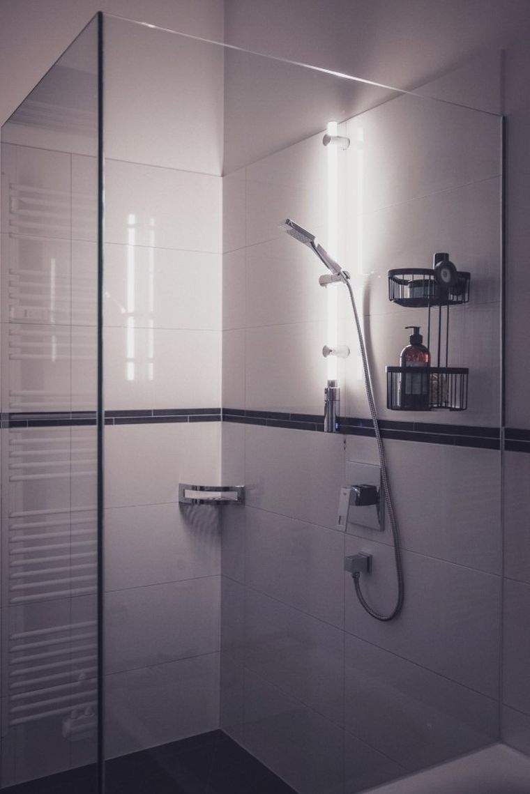 Drążek prysznicowy led, 94 cm