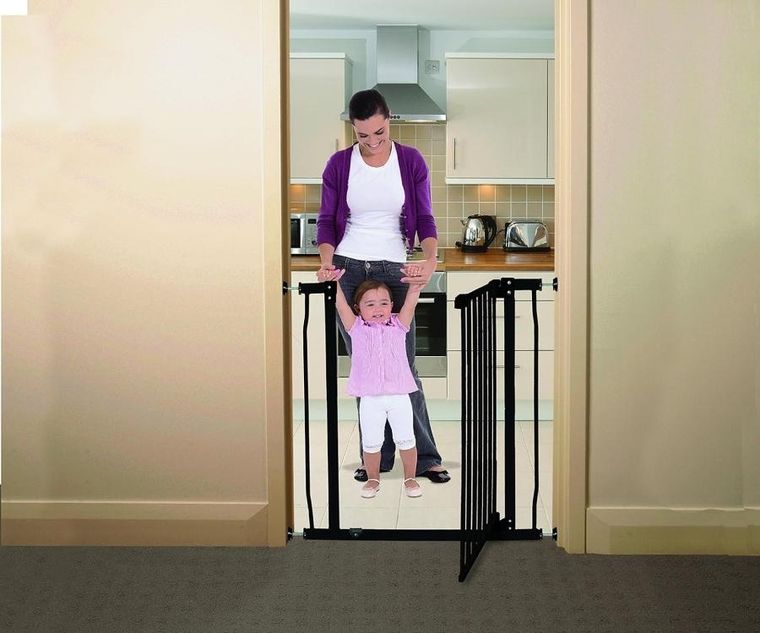 Dreambaby, Liberty, bramka bezpieczeństwa, czarna, 75-82-93 cm
