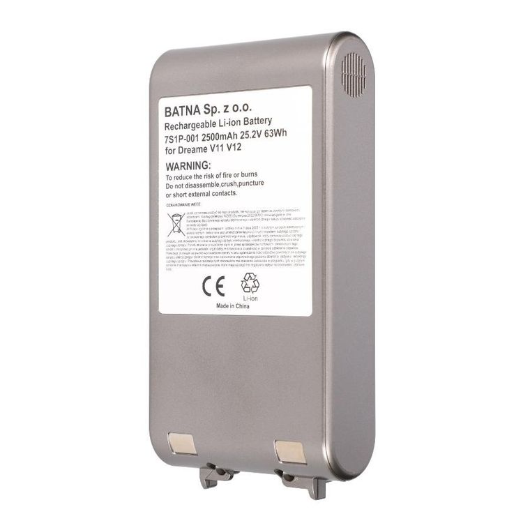 Dreame, bateria, akumulator do odkurzacza, V11 V12 V11SE V12Pro V16 25.2V 2500mAh