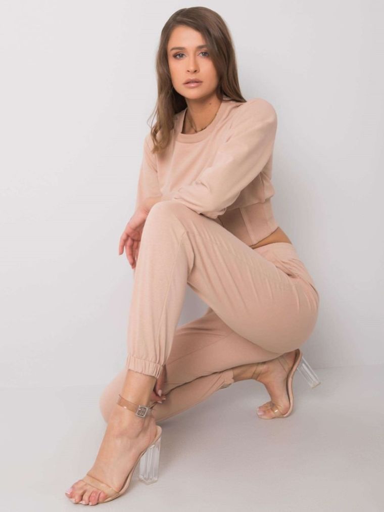 Dres damski, beżowy, Rue Paris