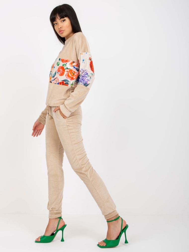 Dres damski, beżowy, Rue Paris