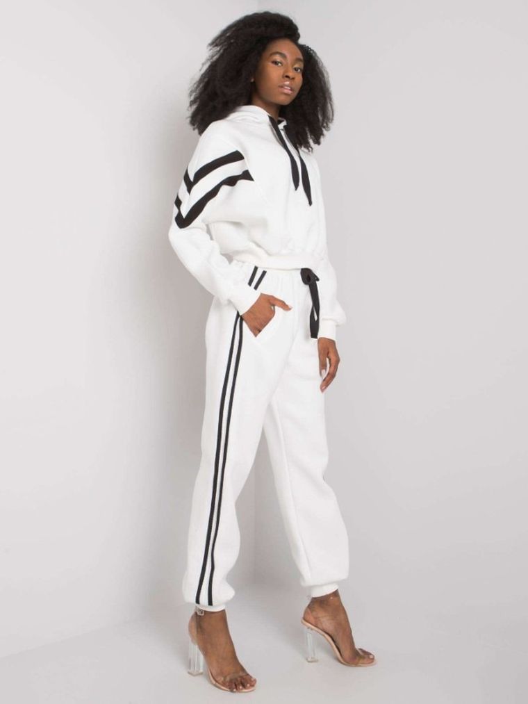 Dres damski, biały, Ex Moda