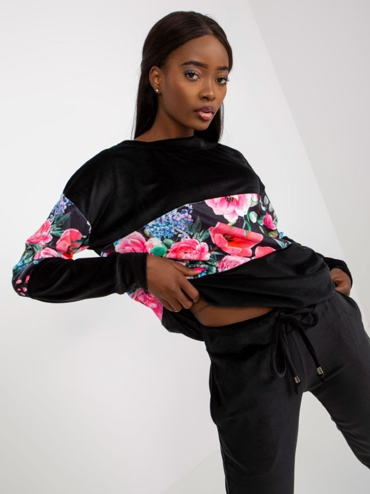 Dres damski, czarny, Rue Paris