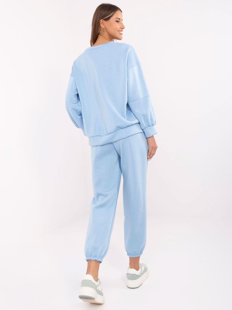 Dres damski, niebieski, Italy Moda