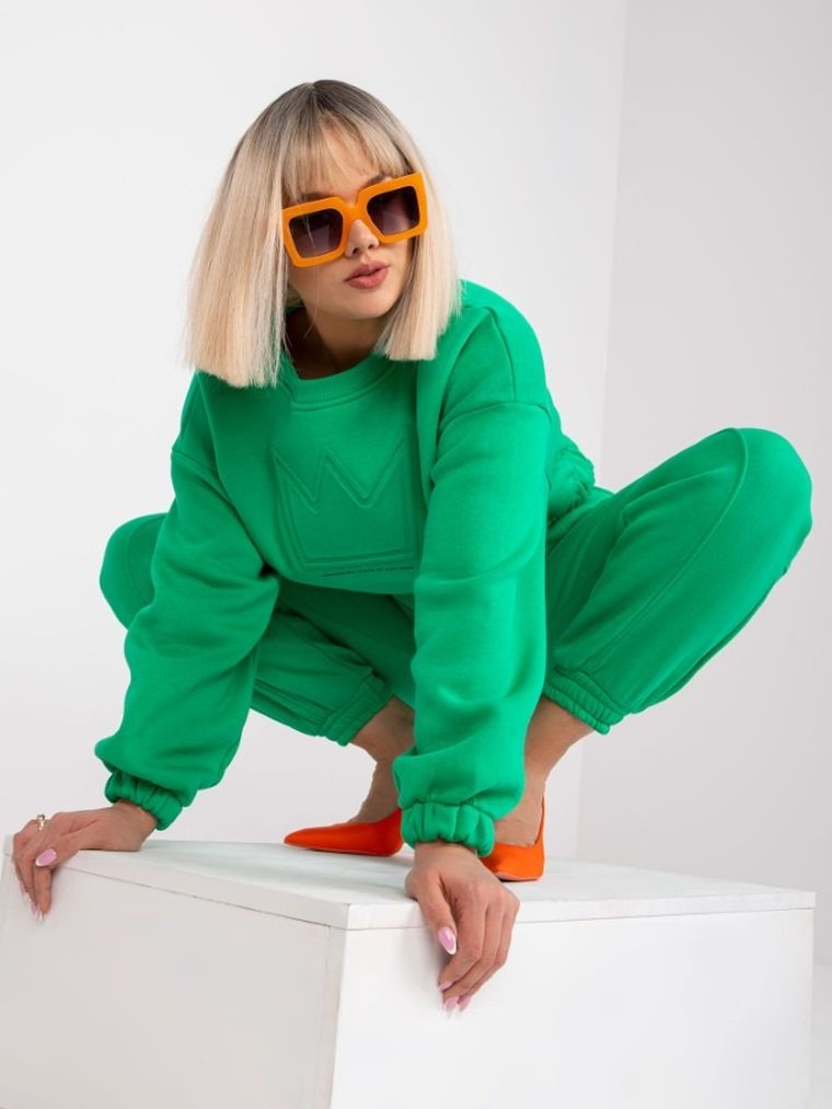 Dres damski, zielony, Ex Moda