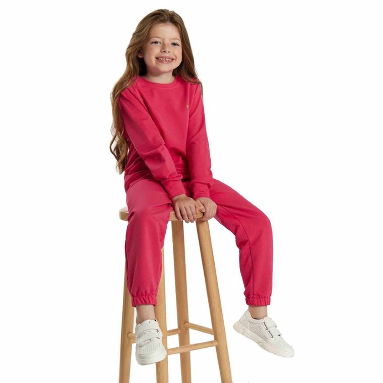 Dres dziewczęcy, różowy, Tup Tup