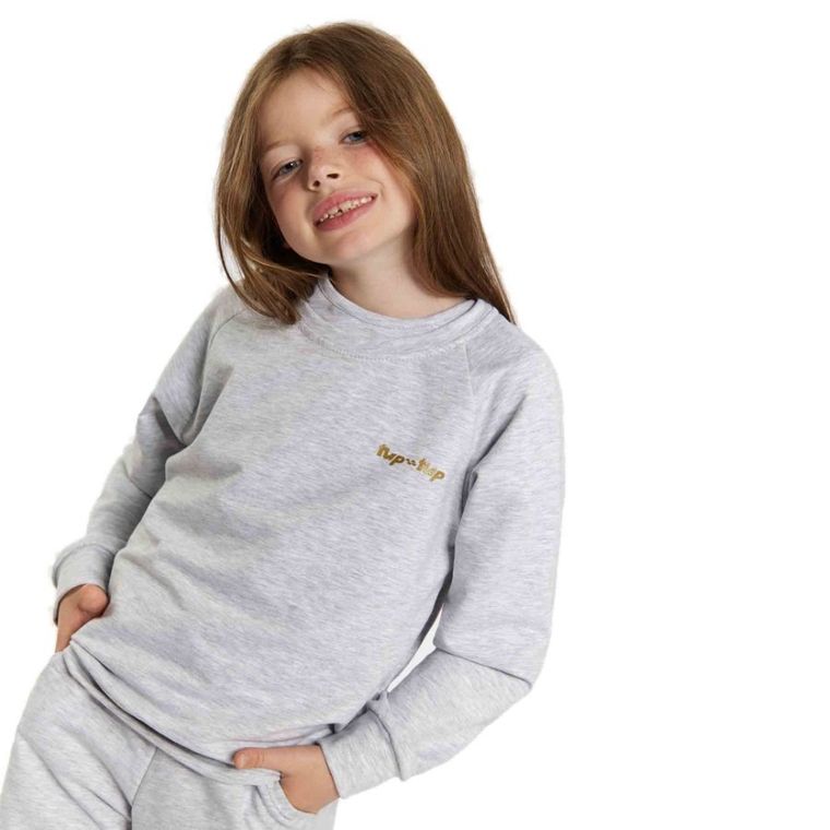 Dres dziewczęcy, szary, Tup Tup