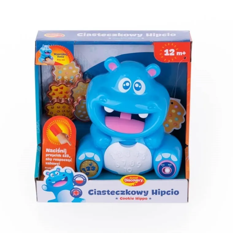 Dumel Discovery, Ciasteczkowy Hipcio, zabawka interaktywna
