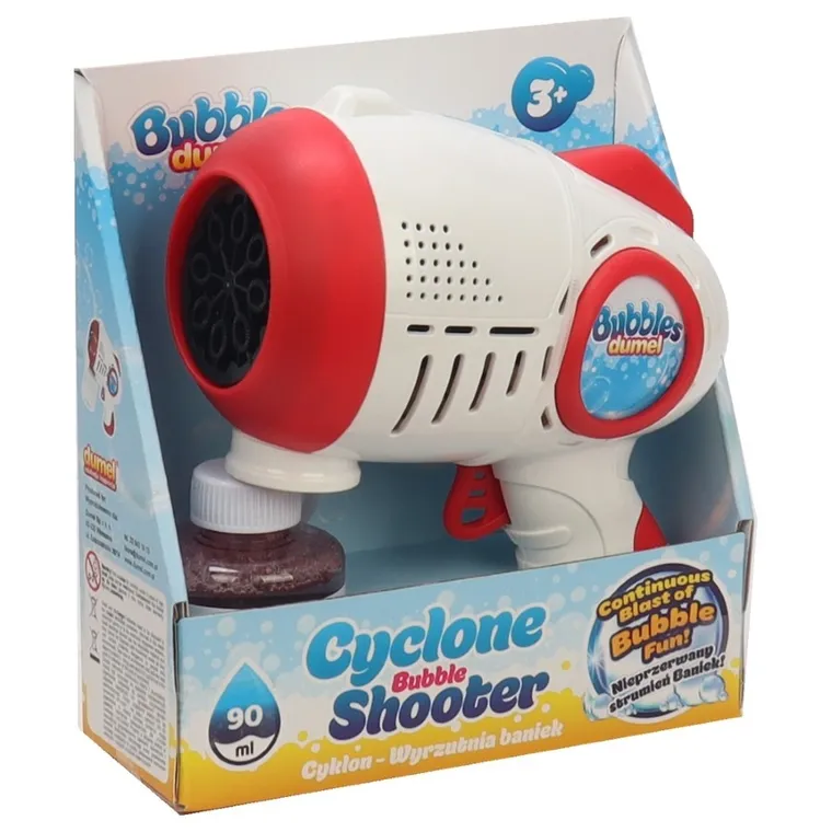 Dumel Discovery, Cyclone Bubble Shoter, cyklon, wyrzutnia baniek mydlanych