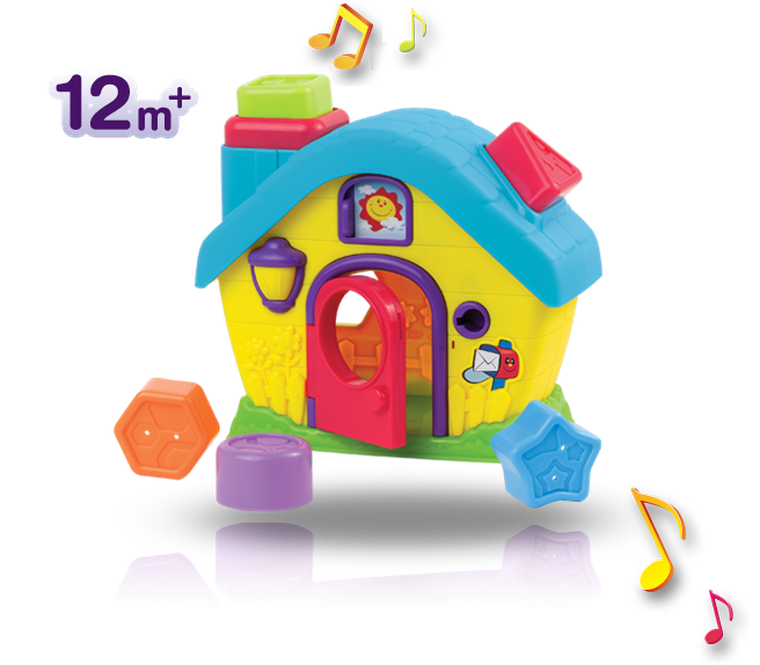 Dumel Discovery, Domek, sorter kształtów, zabawka niemowlęca