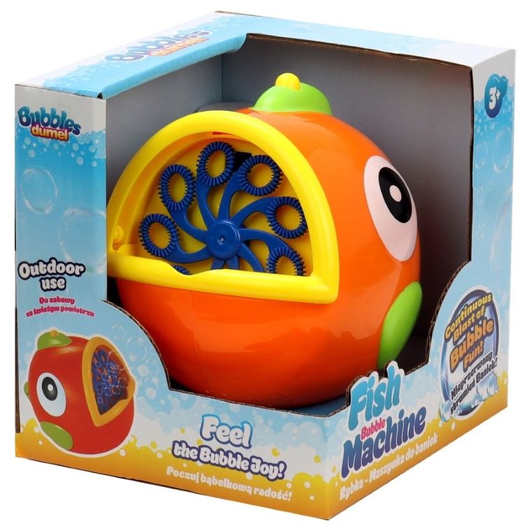Dumel Discovery, Fish Bubble machine, rybka, maszynka do baniek mydlanych
