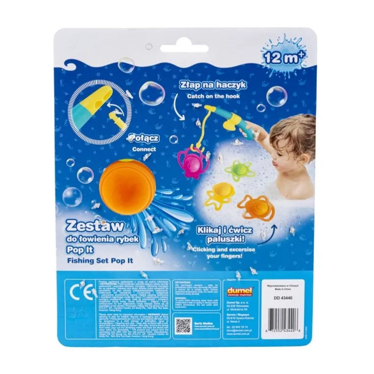 Dumel Discovery, Łowienie Rybek, rybki pop it, gra zręcznościowa