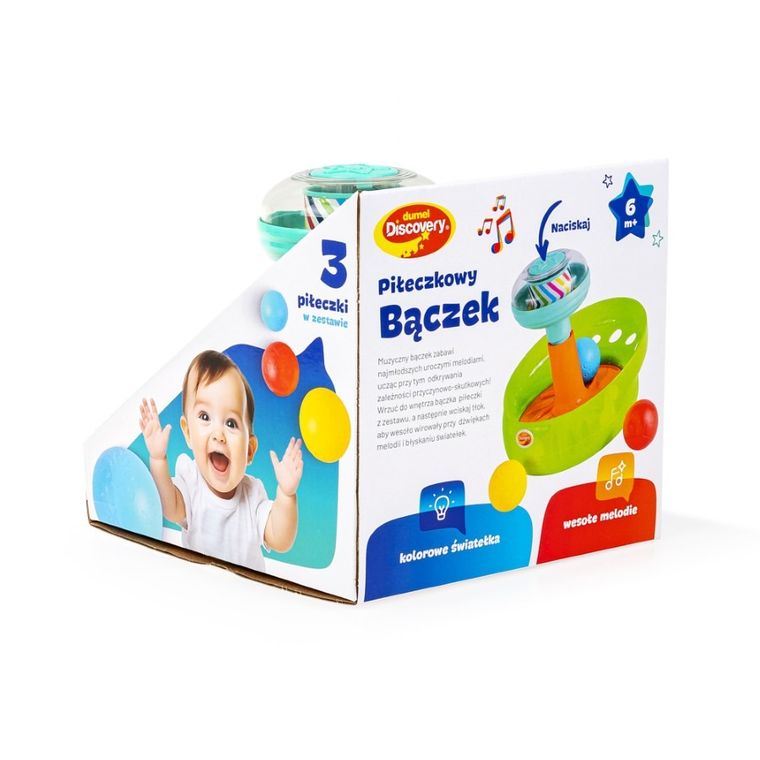 Dumel Discovery, Piłeczkowy Bączek, zabawka interaktywna