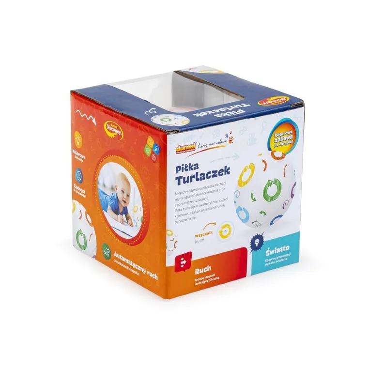 Dumel Discovery, Piłka Turlaczek, zabawka interaktywna