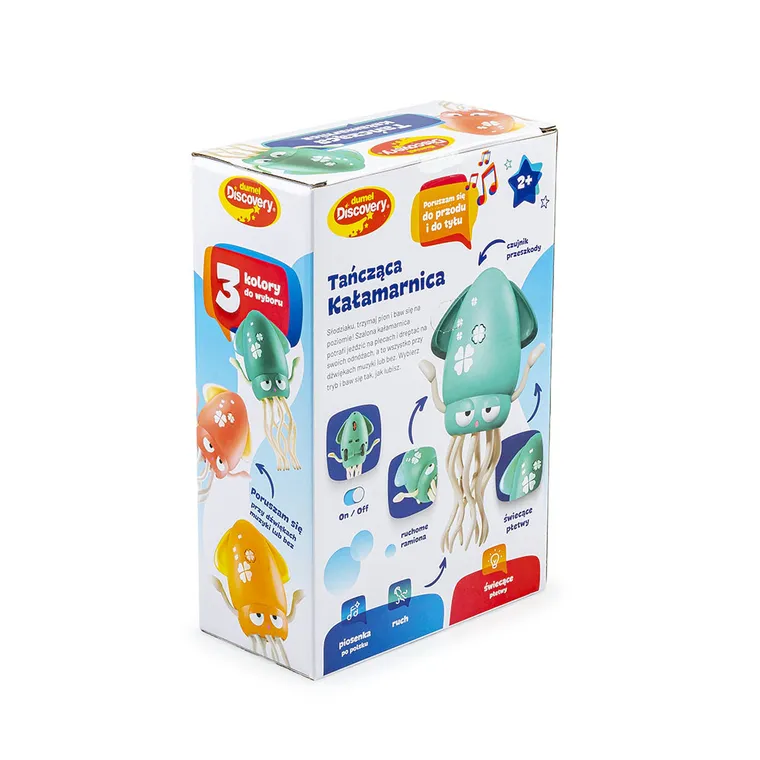Dumel Discovery, tańcząca kałamarnica, zielona