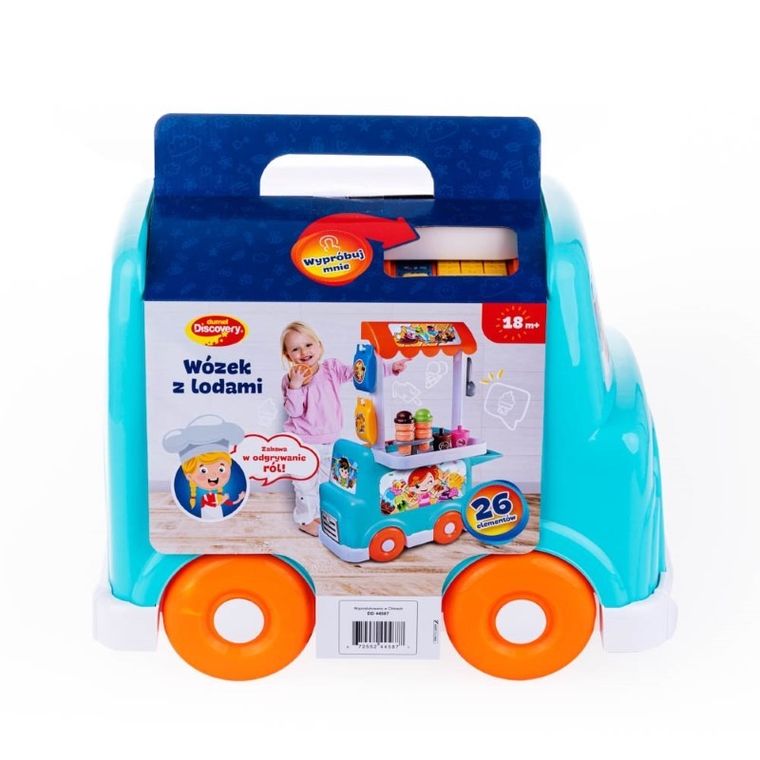 Dumel Discovery, Wózek z lodami, zestaw do odgrywania ról