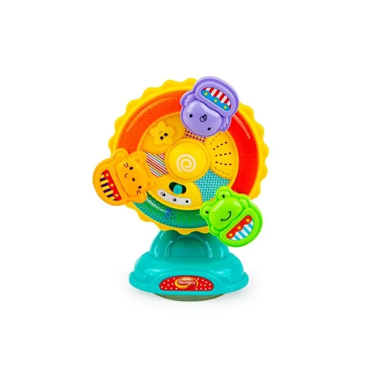 Dumel Discovery, Zwierzakowa karuzela z przyssawką, zabawka interaktywna