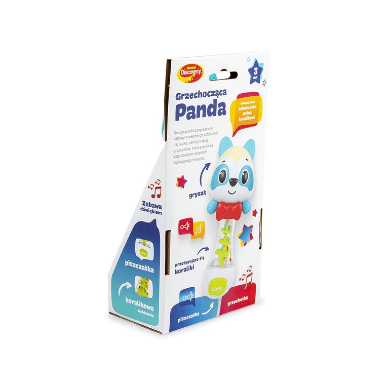 Dumel, Panda, grzechotka z gryzakiem