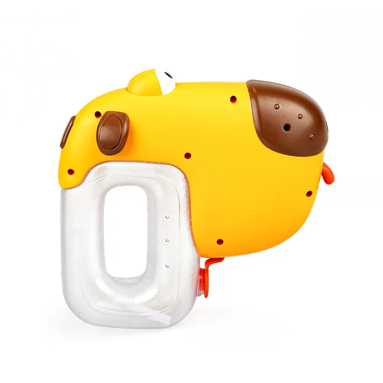 Dumel, Piesek - Bitwa wodna, pistolet na wodę