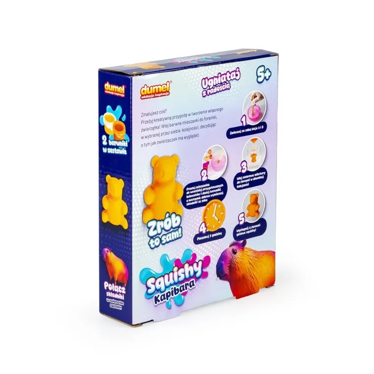 Dumel, Squishy, Kapibara, zestaw kreatywny