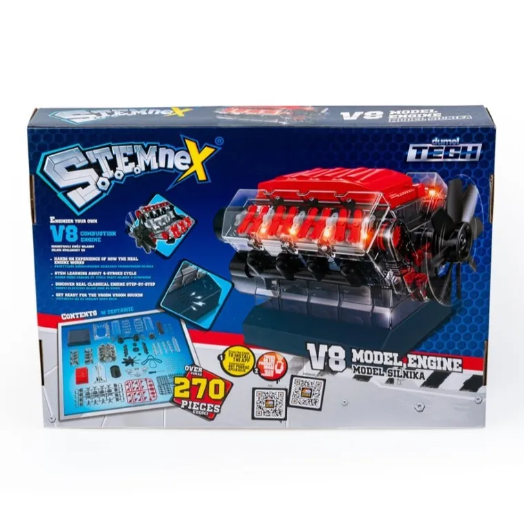 Dumel Tech, Model Silnika V8, zestaw edukacyjny