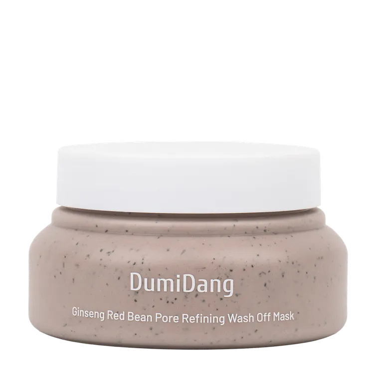Dumidang, Ginseng Red Bean Pore Refining, zmywalna maska do twarzy antyoksydacyjna, wash-off, 140 g