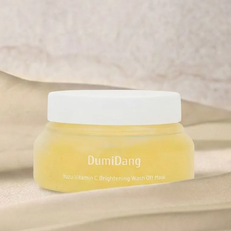 Dumidang, Yuzu Vitamin C Brightening, zmywalna maska do twarzy rozświetlająca wash-off, 140 g