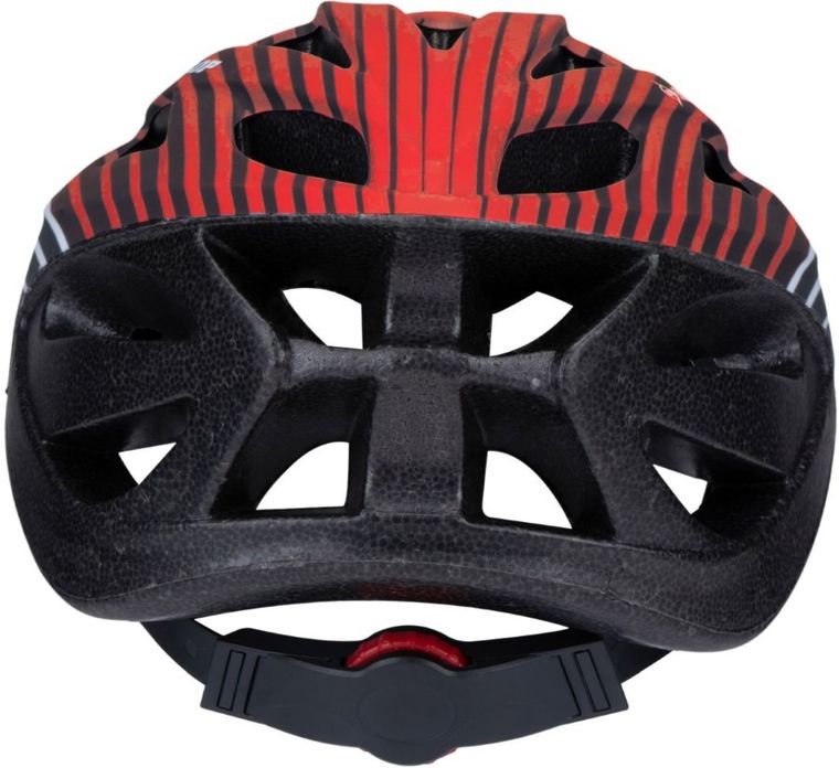 Dunlop, kask rowerowy, regulowany, czerwony, S