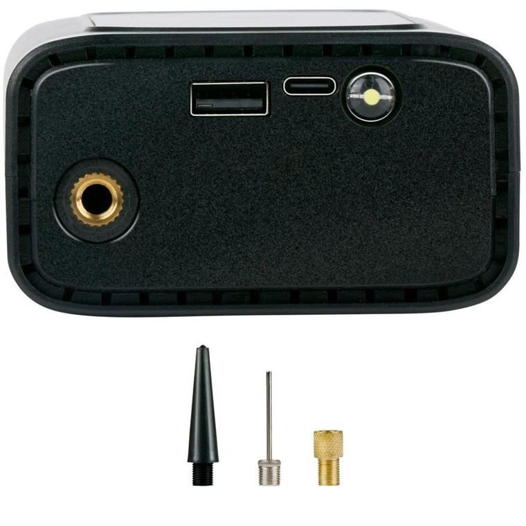 Dunlop, kompresor samochodowy, cyfrowa sprężarka z funkcją powerbank, 150 psi