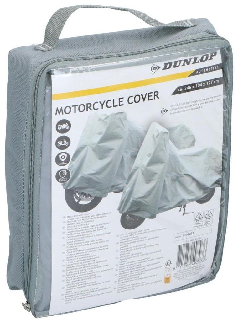 Dunlop, pokrowiec na motor, 2,46-1,04-1,27m