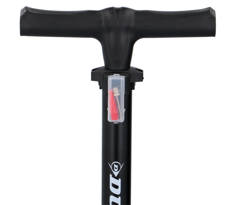 Dunlop, pompka rowerowa warsztatowa z manometrem