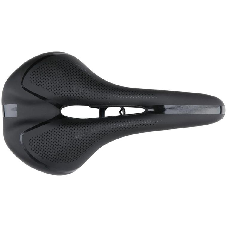 Dunlop, siodełko rowerowe, żelowe, czarne, 15,4-27 cm