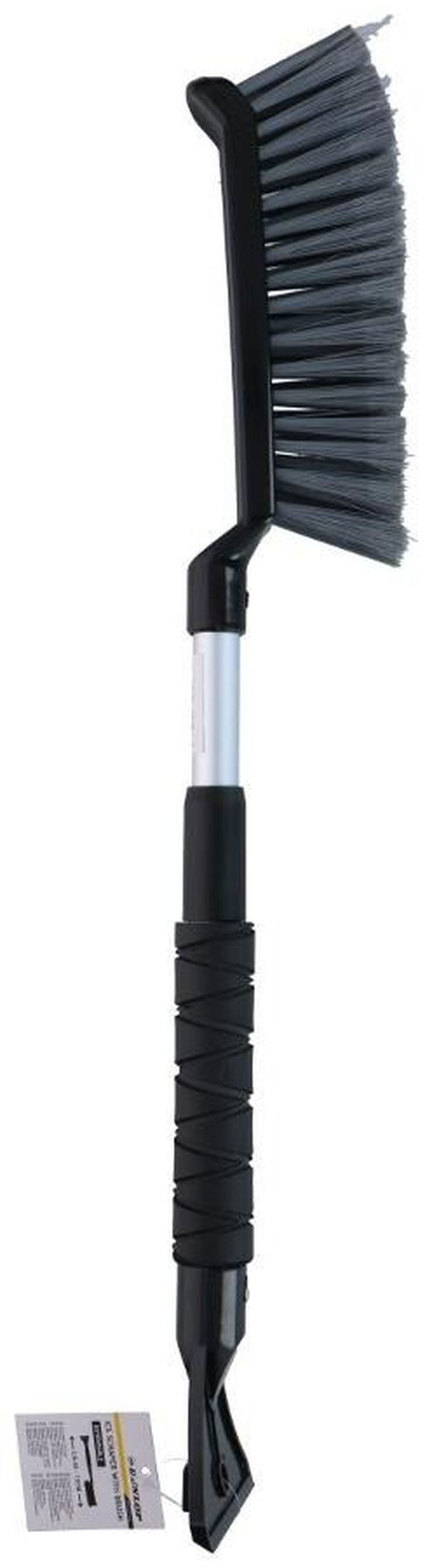 Dunlop, skrobaczka do szy, ze szczotką teleskopową, szara