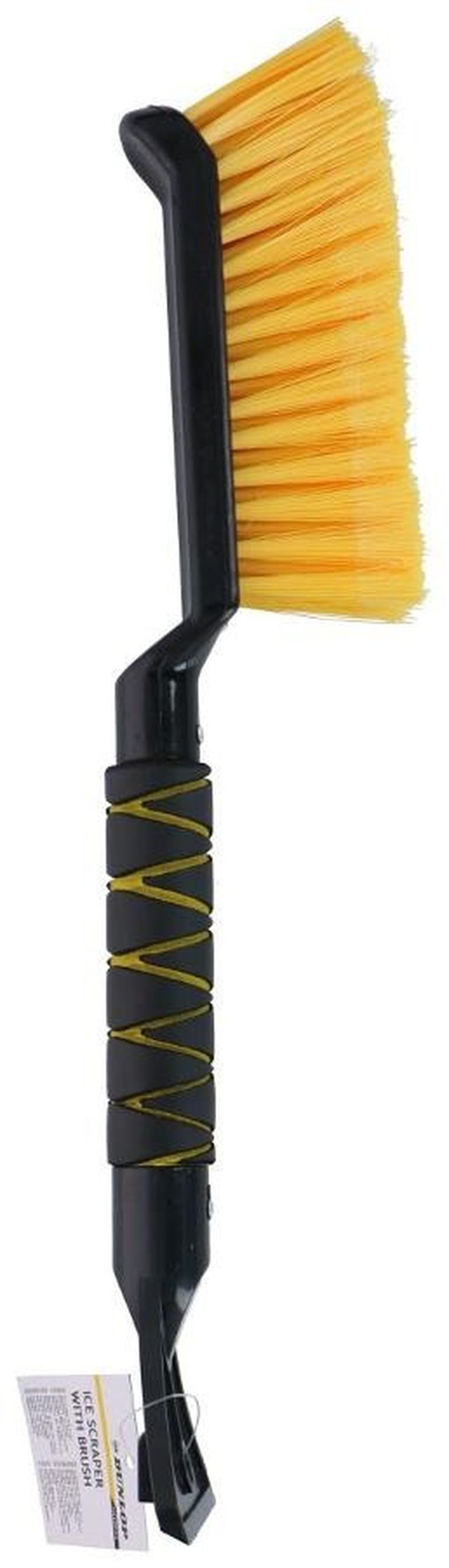Dunlop, skrobaczka do szyb ze szczotką, żółta, 40,5 cm