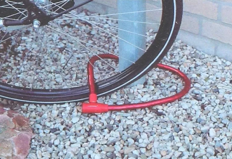 Dunlop, zapięcie rowerowe, spiralne, na klucz, różowe, 18 mm x 80 cm