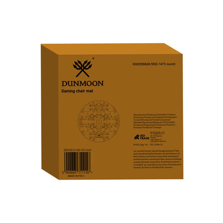 Dunmoon, mata gamingowa pod fotel, okrągła