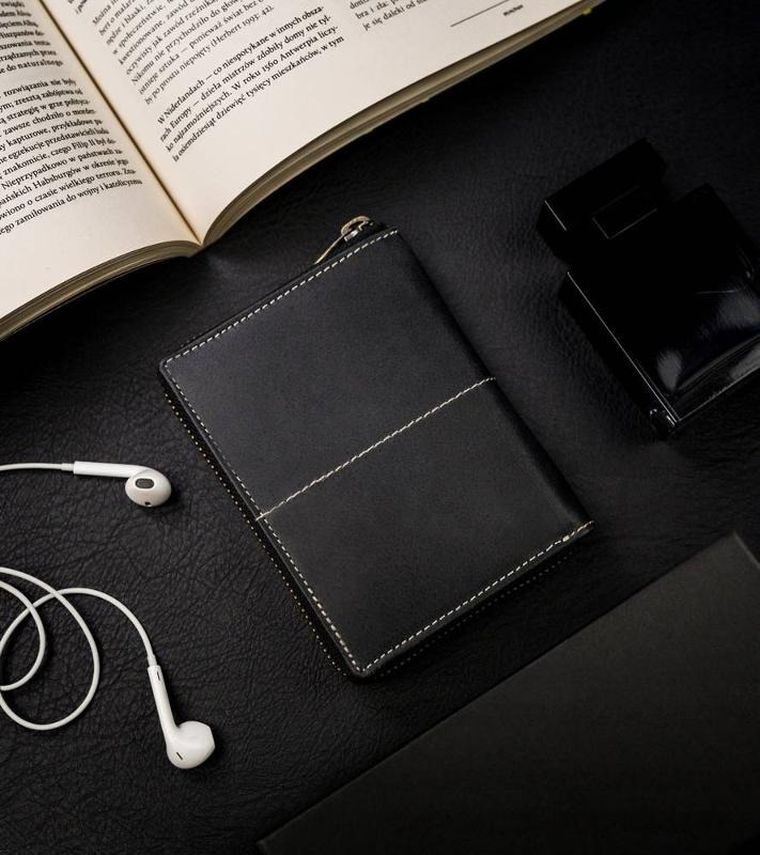 Duży, skórzany portfel w orientacji pionowej z systemem RFID, Always Wild