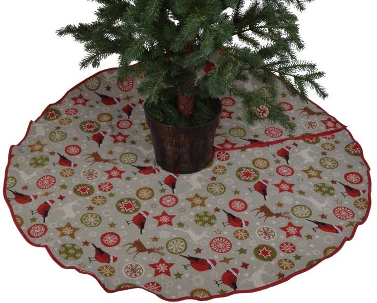 Dywanik pod choinkę, 132 cm