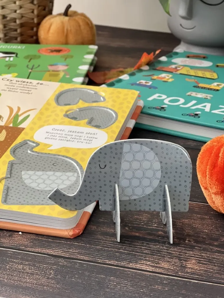 Dzikie zwierzęta. Złóż figurki