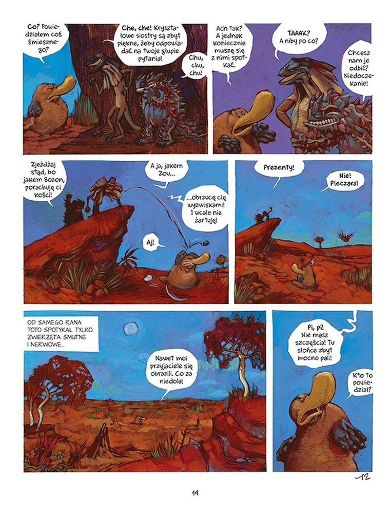 Dziobak Toto i kryształowe siostry. Tom 5